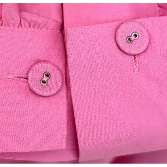 Zara Womens Bloggers Favorite Barbie Mini Dress Pink Size XL - Picture 12 of 14